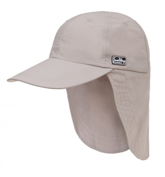 HAT WITH BACK BEIGE